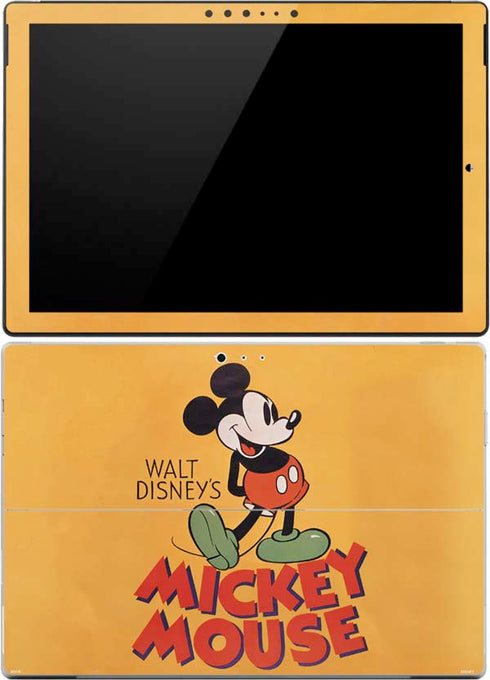 Disney Mickey Mouse Walt Disney Classic Character Surface Pro 4 Skin